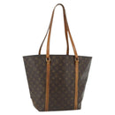 LOUIS VUITTON Monogram Sac Shopping Tote Bag M51108 LV Auth 177425-1