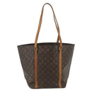LOUIS VUITTON Monogram Sac Shopping Tote Bag M51108 LV Auth 177425-2