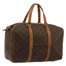 LOUIS VUITTON Monogram Sac Souple 35 Boston Bag M41626 LV Auth 177427-1