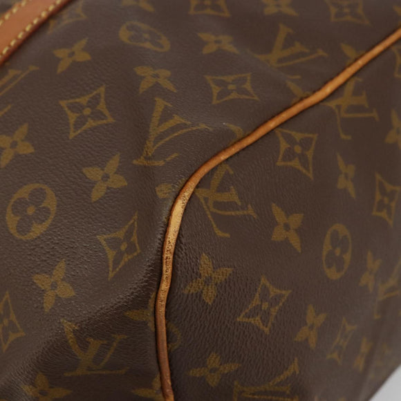LOUIS VUITTON Monogram Sac Souple 35 Boston Bag M41626 LV Auth 177427