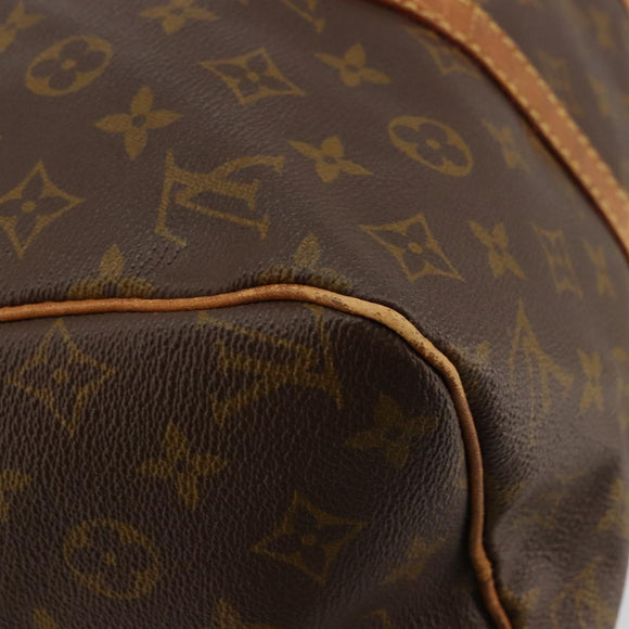 LOUIS VUITTON Monogram Sac Souple 35 Boston Bag M41626 LV Auth 177427