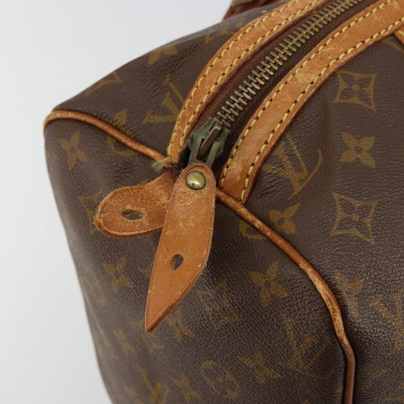 LOUIS VUITTON Monogram Sac Souple 35 Boston Bag M41626 LV Auth 177427