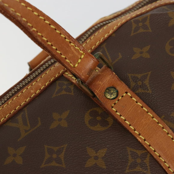 LOUIS VUITTON Monogram Sac Souple 35 Boston Bag M41626 LV Auth 177427