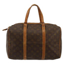 LOUIS VUITTON Monogram Sac Souple 35 Boston Bag M41626 LV Auth 177427-13
