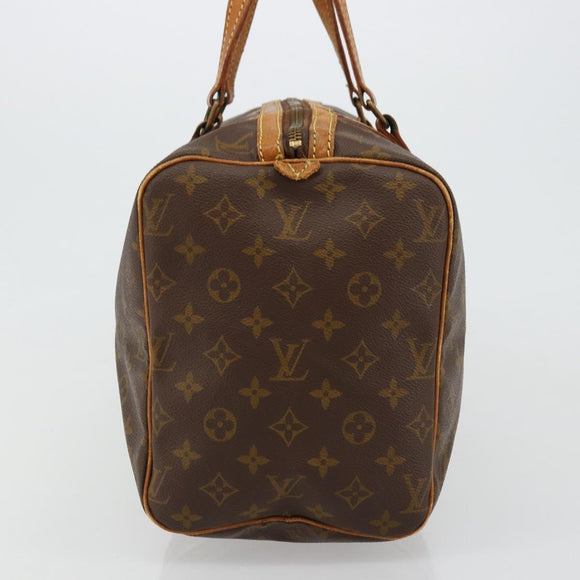 LOUIS VUITTON Monogram Sac Souple 35 Boston Bag M41626 LV Auth 177427