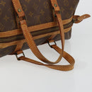 LOUIS VUITTON Monogram Sac Souple 35 Boston Bag M41626 LV Auth 177427-7