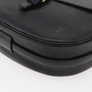 LOUIS VUITTON Epi Jeune Fille MM Shoulder Bag Black M52152 LV Auth 177429A-15