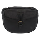 LOUIS VUITTON Epi Jeune Fille MM Shoulder Bag Black M52152 LV Auth 177429A-13