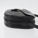 LOUIS VUITTON Epi Jeune Fille MM Shoulder Bag Black M52152 LV Auth 177429A-3