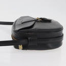 LOUIS VUITTON Epi Jeune Fille MM Shoulder Bag Black M52152 LV Auth 177429A-4