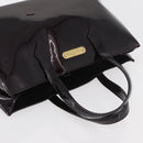 LOUIS VUITTON Monogram Vernis Wilshire PM Hand Bag Amarante M93641 Auth 177431-7