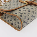 LOUIS VUITTON Monogram Mini Camille Chain Shoulder Bag Blue M92002 Auth 177432A-8