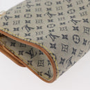 LOUIS VUITTON Monogram Mini Camille Chain Shoulder Bag Blue M92002 Auth 177432A-16