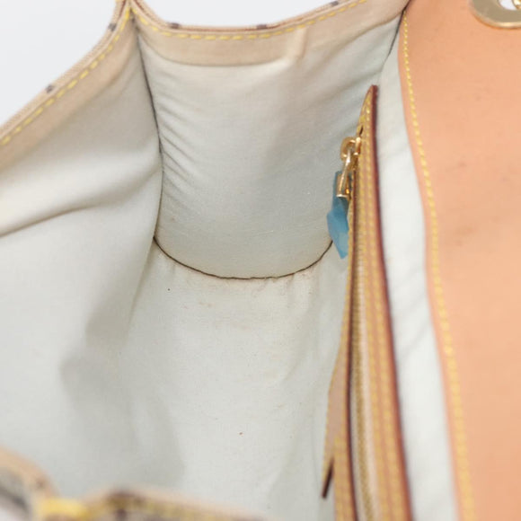 LOUIS VUITTON Monogram Mini Camille Chain Shoulder Bag Blue M92002 Auth 177432A