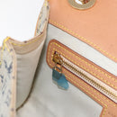 LOUIS VUITTON Monogram Mini Camille Chain Shoulder Bag Blue M92002 Auth 177432A-22
