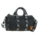 LOUIS VUITTON Damier Distorted City Keepall XS Bag Black M80202 LV Auth 177433SM-1