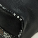 LOUIS VUITTON Damier Distorted City Keepall XS Bag Black M80202 LV Auth 177433SM-18