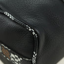 LOUIS VUITTON Damier Distorted City Keepall XS Bag Black M80202 LV Auth 177433SM-20