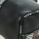 LOUIS VUITTON Damier Distorted City Keepall XS Bag Black M80202 LV Auth 177433SM-21