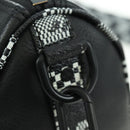 LOUIS VUITTON Damier Distorted City Keepall XS Bag Black M80202 LV Auth 177433SM-22