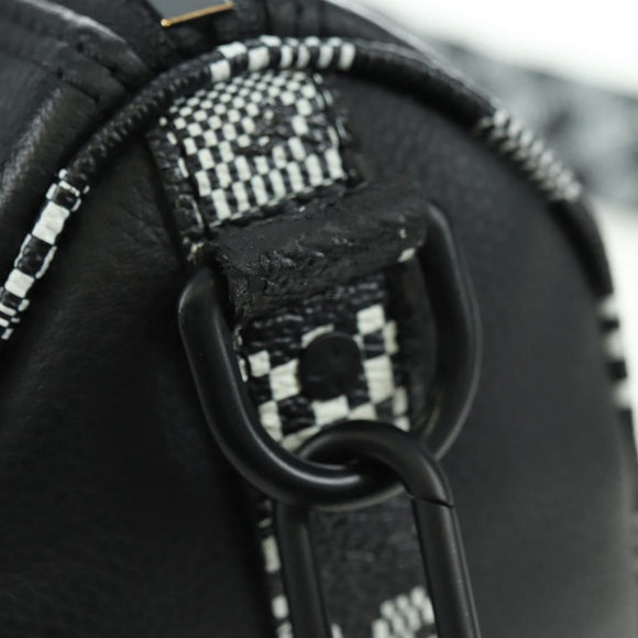 LOUIS VUITTON Damier Distorted City Keepall XS Tasche Schwarz M80202 LV Auth 177433SM
