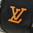 LOUIS VUITTON Damier Distorted City Keepall XS Bag Black M80202 LV Auth 177433SM-23
