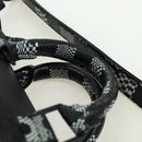 LOUIS VUITTON Damier Distorted City Keepall XS Bag Black M80202 LV Auth 177433SM-14