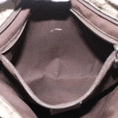 GUCCI GG Supreme Shoulder Bag PVC Beige Silver 141626 Auth 177434-23