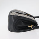 GUCCI GG Supreme Sherry Line Shoulder Bag PVC Navy Gold 10 02 024 Auth 177436-4