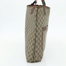 GUCCI GG Supreme Web Sherry Line Bag PVC Beige Red Green 89 02 003 Auth 177437-3