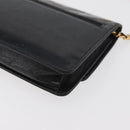 CHANEL COCO Mark Chain Shoulder Bag Patent Leather Black Gold CC Auth 177451A-17