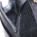 CHANEL COCO Mark Chain Shoulder Bag Patent Leather Black Gold CC Auth 177451A-22