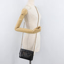 CHANEL COCO Mark Chain Shoulder Bag Patent Leather Black Gold CC Auth 177451A-25