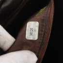 CHANEL Matelasse Chain Shoulder Bag Lamb Skin Brown Gold CC Auth 177452-12