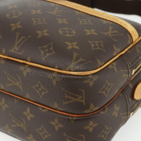 LOUIS VUITTON Monogram Reporter PM Shoulder Bag M45254 LV Auth 177458