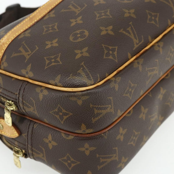 LOUIS VUITTON Monogram Reporter PM Shoulder Bag M45254 LV Auth 177458