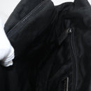 PRADA Hand Bag Nylon Black Silver Auth 177469-18