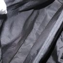 PRADA Hand Bag Nylon Black Silver Auth 177469-19