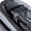 PRADA Hand Bag Nylon Black Silver Auth 177469-22