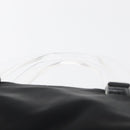 PRADA Hand Bag Nylon Black Silver Auth 177469-8