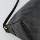 GUCCI GG Supreme Umhängetasche PVC Schwarz Gold 156 02 086 Original 177471-9