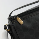 GUCCI GG Supreme Umhängetasche PVC Schwarz Gold 156 02 086 Original 177471-10