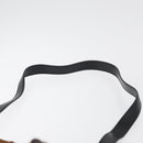 GUCCI Bamboo Hand Bag Leather 2way Black Gold Auth 177474-14