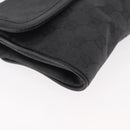GUCCI GG Canvas Shoulder Bag Black Gold 004 904 0198 Auth 177480-10