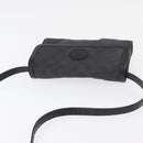 GUCCI GG Canvas Shoulder Bag Black Gold 004 904 0198 Auth 177480-6