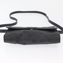 GUCCI GG Canvas Shoulder Bag Black Gold 004 904 0198 Auth 177480-9