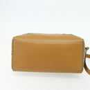 GUCCI GG Canvas Hand Bag 2way Beige Gold 000 2854 0281 Auth 177485-11