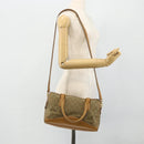 GUCCI GG Canvas Hand Bag 2way Beige Gold 000 2854 0281 Auth 177485-24