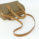 GUCCI GG Canvas Hand Bag 2way Beige Gold 000 2854 0281 Auth 177485-9