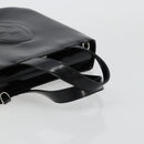 GUCCI Hand Bag Patent leather Black Silver 000 2058 0504 5 Auth 177486-7